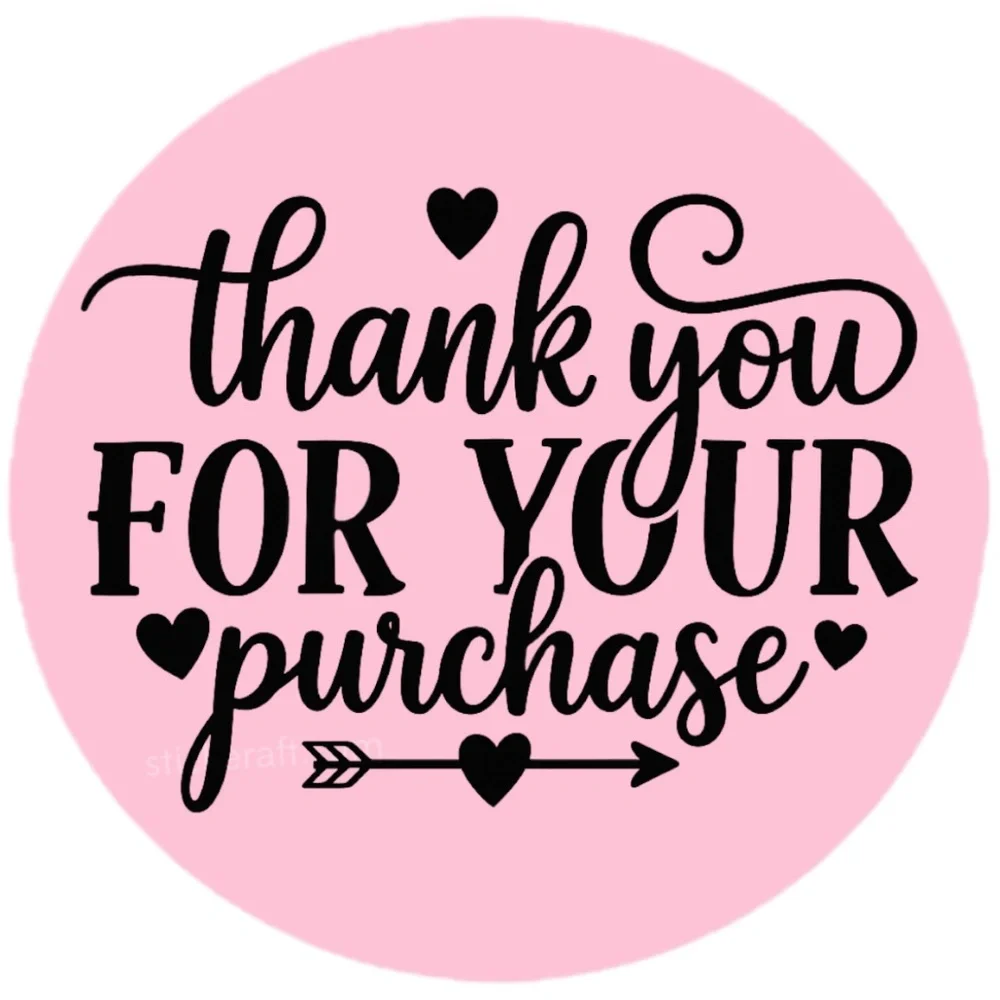 Thank You for Your Purchase Stickers – 2" for Poshmark & Small Business – 100 PC - Picture 7 of 16